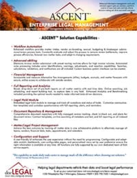 ASCENT-ELM-Solution-Capabilities